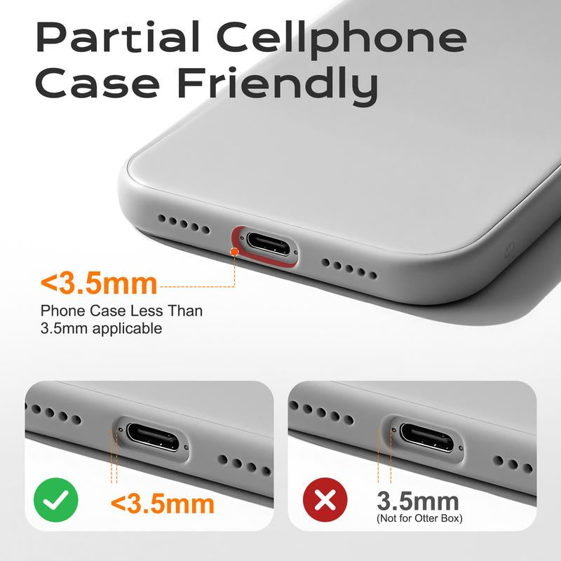 SEANCHEER P03 10000Mah Mini Power Bank Small Portable Charger Power Bank for Iphone, Fast Charging Mini Travel Essential Battery Pack Stand for Iphone,Samsung,Andriod, Light Gold